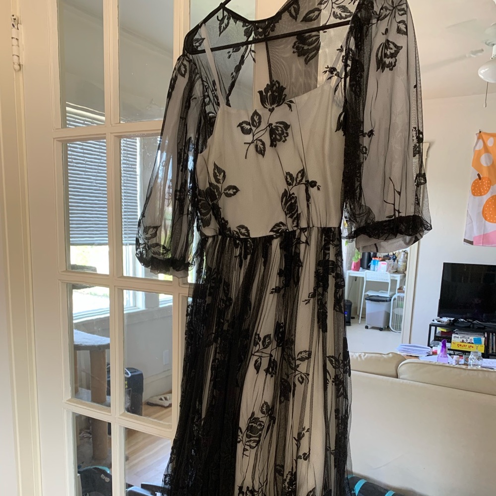 **Price firm** Jean Allen Balloon Sleeve Dress